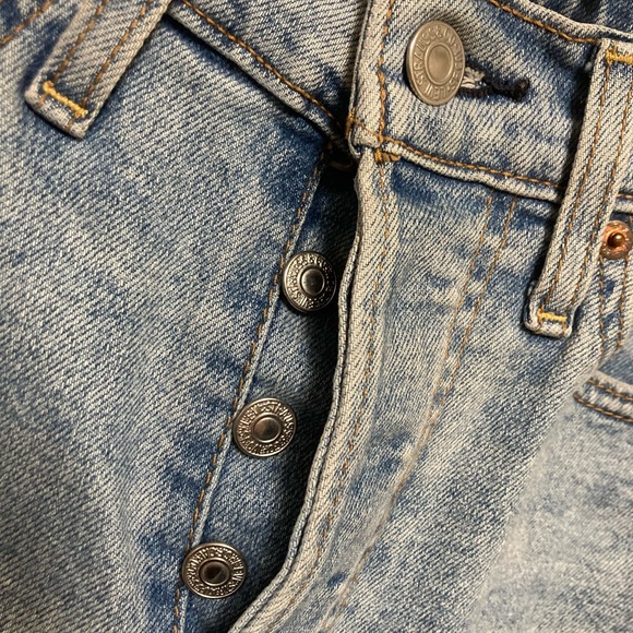 Levi’s Wedgie Button Fly Straight Leg Jean Size 26 - Picture 9 of 10